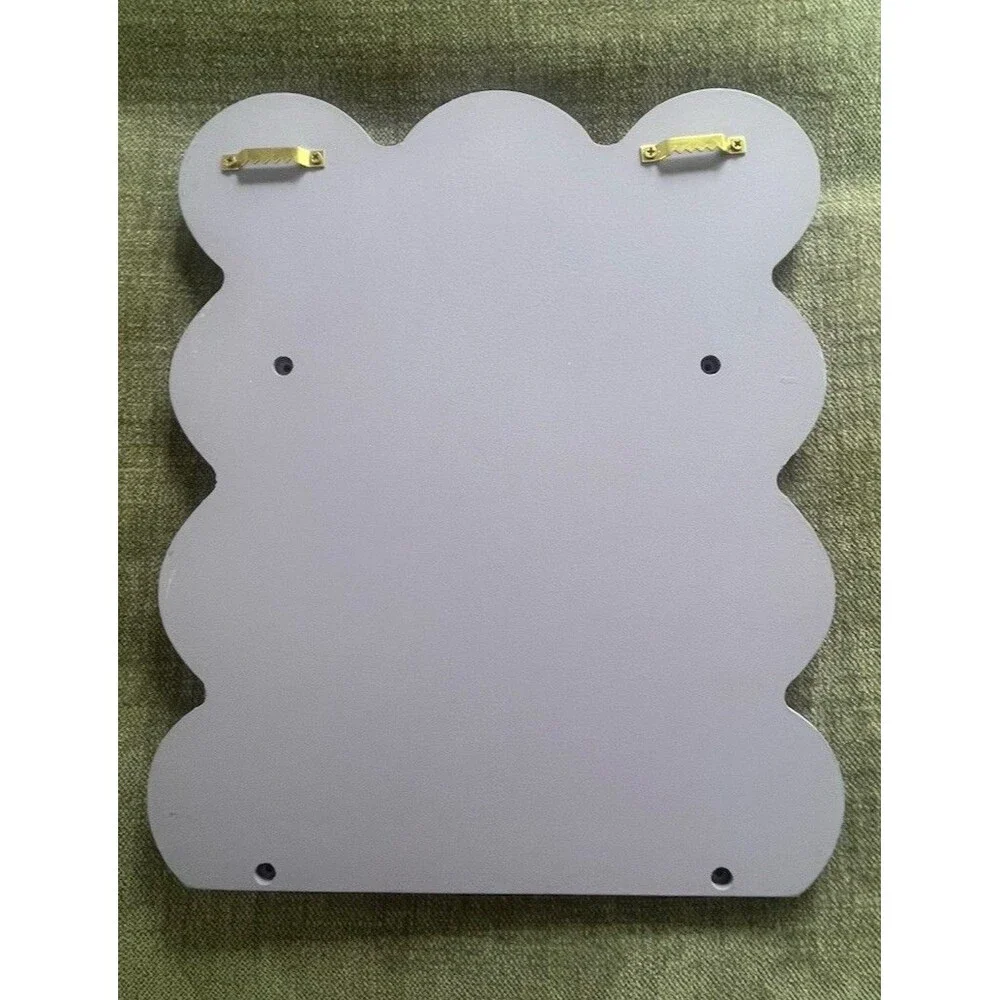 Room 2 Room Cloud Shape Wall Shelf Lavendar 10x5x13 Hanging Hardware Assembly